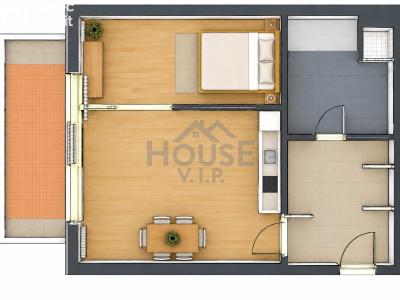Sale apartment 1+KK Vestec, U Hrubých č. 21