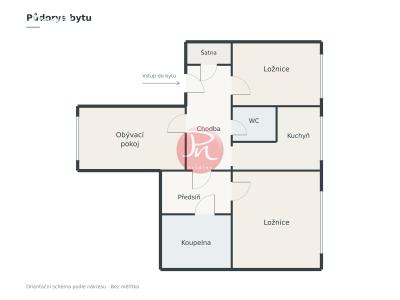 Sale apartment 3+1 Přerov, Kosmákova č. 28