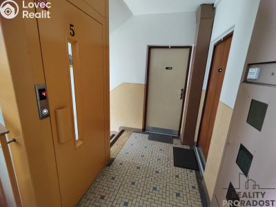 Rent apartment 1+1 Chomutov, 17. listopadu č. 14