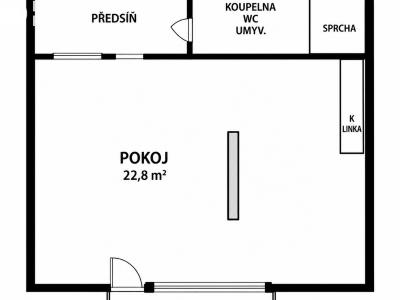 Prodej bytu 1+KK Brno, U Leskavy č. 10