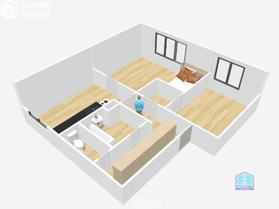 Prodej bytu 2+1 Stříbro, Západní Předměstí 868 č. 3