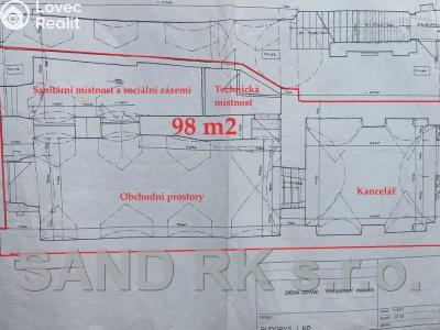 Оренда торгового приміщення Plzeň, Riegrova č. 3