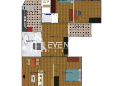 Продаж квартири 4+1 Praha, Králodvorská č. 25