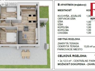 Prodej apartmánů Sućuraj č. 16