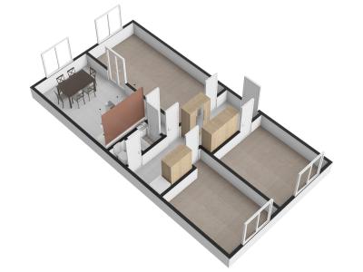 Аренда квартиры 3+1 Praha, Pujmanové č. 14