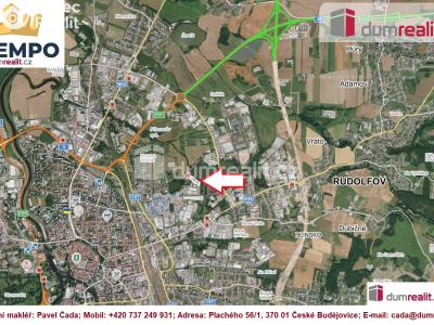 Pronájem výrobní haly České Budějovice, U Sirkárny č. 7