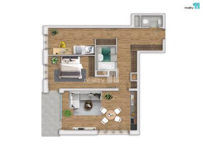 Sale apartment 2+KK Liberec, Švermova č. 30
