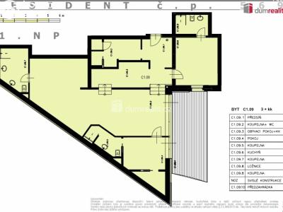 Sale apartment 3+KK Harrachov č. 16