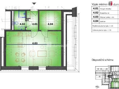 Prodej bytu 2+KK Horní Blatná, náměstí Sv. Vavřince č. 13