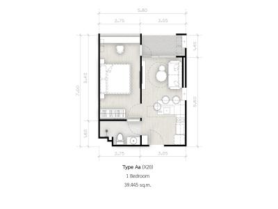 Prodej apartmánů Pattaya č. 26