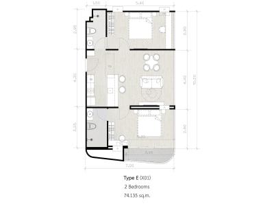 Prodej apartmánů Pattaya č. 32