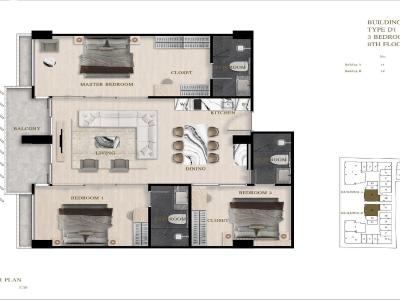 Prodej apartmánů Pattaya č. 27