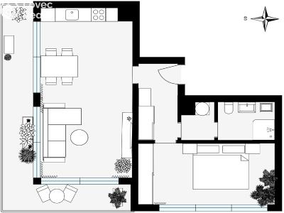 Prodej bytu 2+KK Praha, V Předním Hloubětíně č. 11