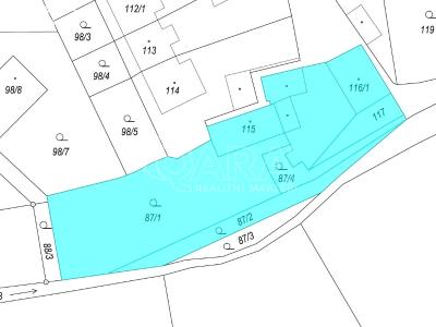 Sale building plot Zápy č. 20