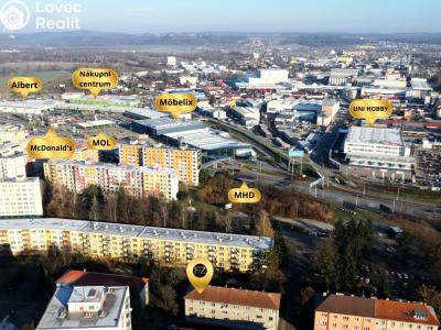 Prodej bytu 2+1 České Budějovice, Čéčova č. 28