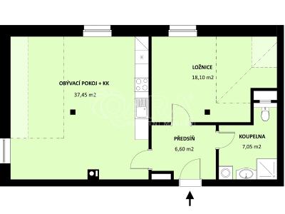 Sale apartment 2+KK Borová Lada č. 22