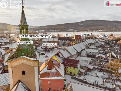 Prodej rodinného domu Kravaře, náměstí č. 22