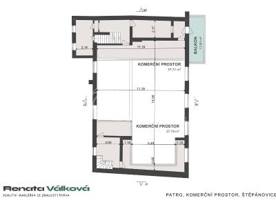 Pronájem obchodního prostoru Štěpánovice č. 33