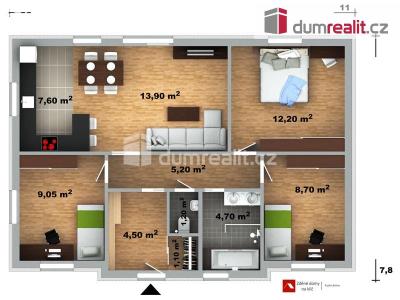Sale project Zlín, Hluboká 4148 č. 12