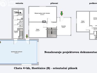 Prodej chaty Hostěnice č. 7