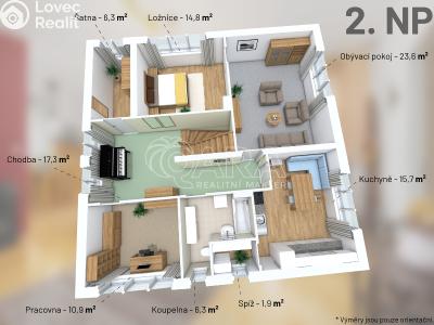 Продаж сімейного будинку Týnec nad Sázavou č. 38