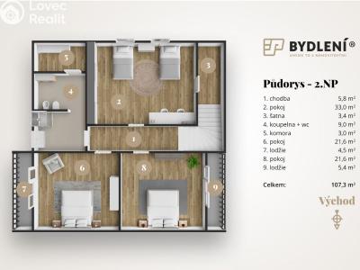 Prodej rodinného domu Zahořany č. 16