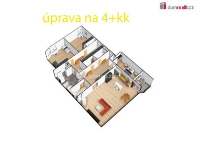 Prodej bytu 3+1 Praha 5, náměstí Josefa Machka č. 23