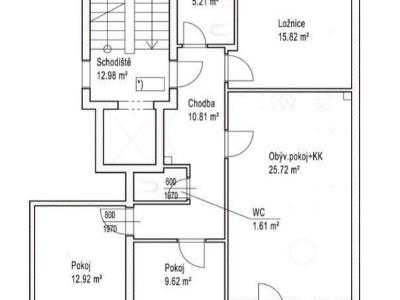 Prodej bytu 4+KK Tachov, Palackého č. 4