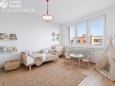 Prodej bytu 3+1 České Budějovice, J. Š. Baara č. 25
