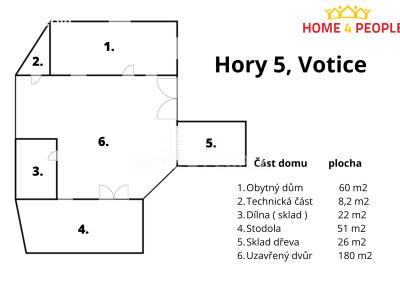 Продажа семейного дома Votice č. 12