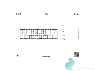 Sale apartment 3+KK České Budějovice č. 6