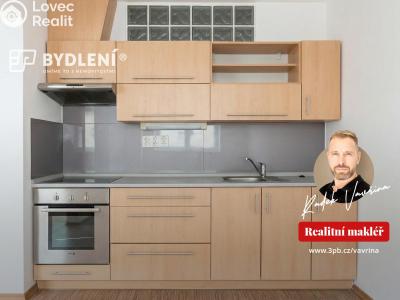 Pronájem bytu 1+KK Děčín, Teplická 62 č. 8