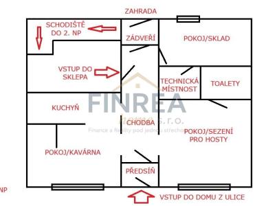 Prodej rodinného domu Kadaň, Žatecká 95 č. 7