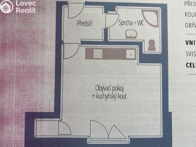 Prodej bytu 1+KK Mariánské Lázně, Dvořákova č. 14