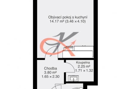 Rent apartment 1+KK Rožnov pod Radhoštěm, Lesní č. 8
