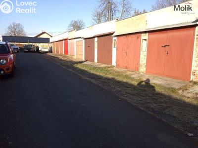 Sale garage Františkovy Lázně, Budovatelská č. 5