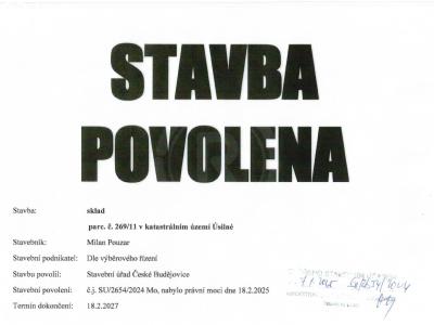 Prodej komerčního pozemku Úsilné č. 14