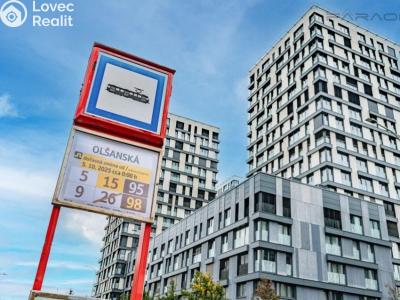 Pronájem bytu 1+KK Praha, Olšanská č. 11