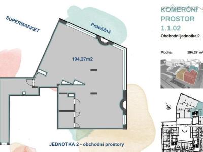 Rent office space Praha, Průběžná č. 4