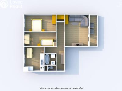 Prodej bytu 3+1 Plzeň, Nýřanská č. 25