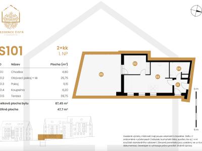 Prodej apartmánů Černý Důl č. 8