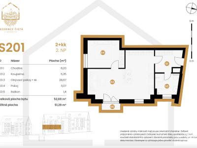 Prodej apartmánů Černý Důl č. 8