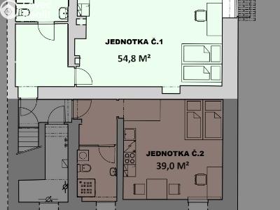 Sale apartment 1+1 Praha, Za vokovickou vozovnou č. 13