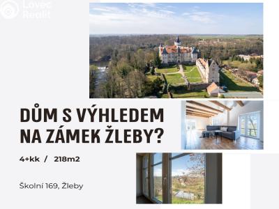 Sale family house Žleby, Školní č. 1