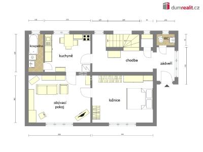 Продаж сімейного будинку Praha 21, Zaříčanská č. 54
