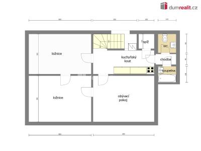 Продаж сімейного будинку Praha 21, Zaříčanská č. 57