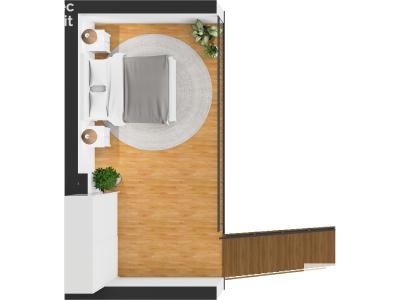 Prodej bytu 2+KK Šestajovice, Komenského 1329 č. 22