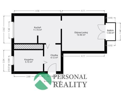 Продаж квартири 1+1 Neratovice, Vančurova č. 7