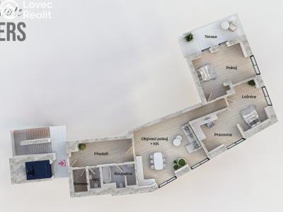Prodej bytu 4+KK Praha 6, U hotelu č. 3