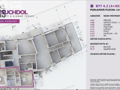 Prodej bytu 4+KK Praha 6, U hotelu č. 11